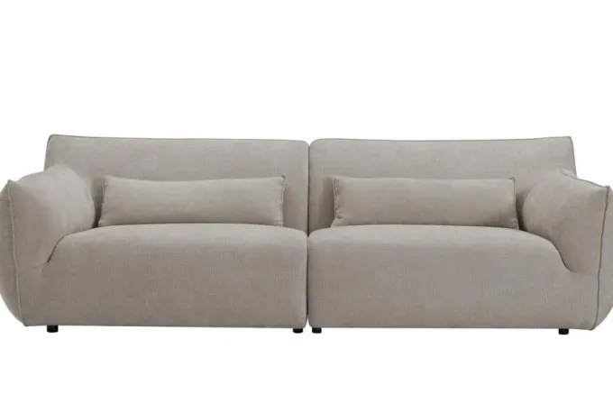 Tower Living Bank Aberdeen 4 zits - Eden 4 Beige