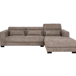 Tower Living Bank Brighton - 3 zits + Chaise Longue Rechts - Taupe 17