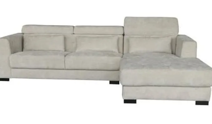 Tower Living Bank Brighton - 3 zits + Chaise Longue Rechts - Ivory 15