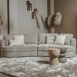 Tower Living Bank Sunderland 3 zits - fabric XS85 17 Taupe