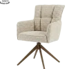 Tower Living Bardi Armstoel - Cremona 14 beige- Anodic (draaibaar)