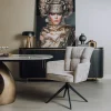 Tower Living Bardi Armstoel - Haga 30 beige (draaibaar)