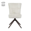 Tower Living Bardi Stoel - Cremona 02 sand - anodic frame (draaibaar)