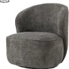 Tower Living Belvi Fauteuil - fabric AJ3019-20 Dark grey (draaibaar)