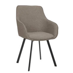 Tower Living Borgo Armstoel - Bjorn 34 beige-grey (draaibaar)