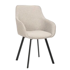 Tower Living Borgo Armstoel - Bjorn 24 beige (draaibaar)