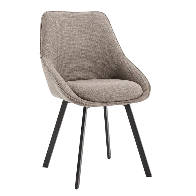 Tower Living Borgo Stoel - Bjorn 34 beige-grey (draaibaar)