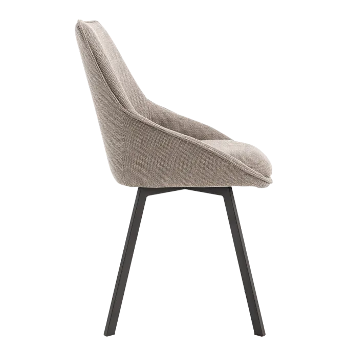 Tower Living Borgo Stoel - Bjorn 34 beige-grey (draaibaar)