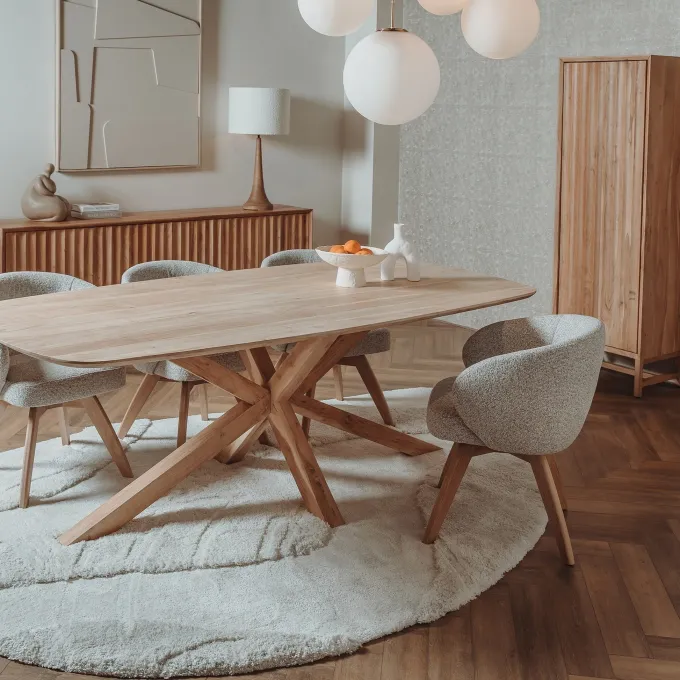 Tower Living Crotone Eetkamertafel 200 cm