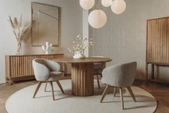 Tower Living Crotone Eetkamertafel 130 cm - Showroommodel