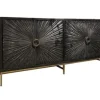 Tower Living Dressoir Serina Zwart 200 cm