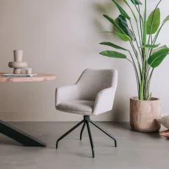 Tower Living Eetkamerstoel Ortana draaibaar - diverse kleuren