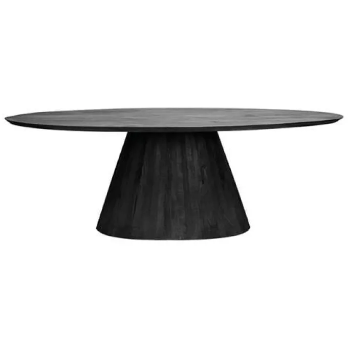 Tower Living Eettafel Premana ovaal - 220x120 – zwart