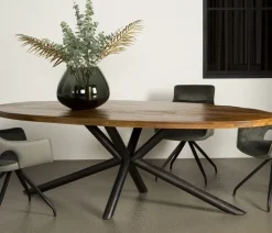 Tower Living Eettafel Selva mango ovaal - 200, 220 of 240 cm