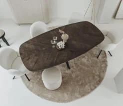 Tower Living Eettafel Silvi 220x110 – olijfbruin