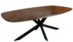 Tower Living Eettafel Silvi 180x100 – olijfbruin