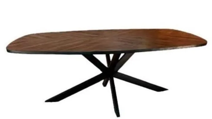 Tower Living Eettafel Silvi 240x110 – zwart