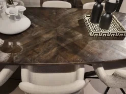 Tower Living Eettafel Silvi 240x110 – olijfbruin