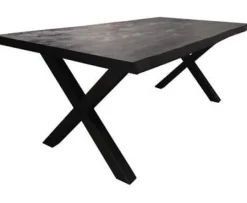 Tower Living Eettafel Xara Live edge blank of zwart - diverse afmetingen