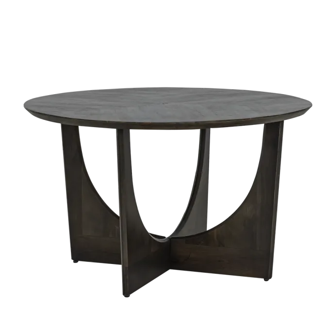 Tower Living Fermo Eetkamertafel rond olijfbruin 130 cm