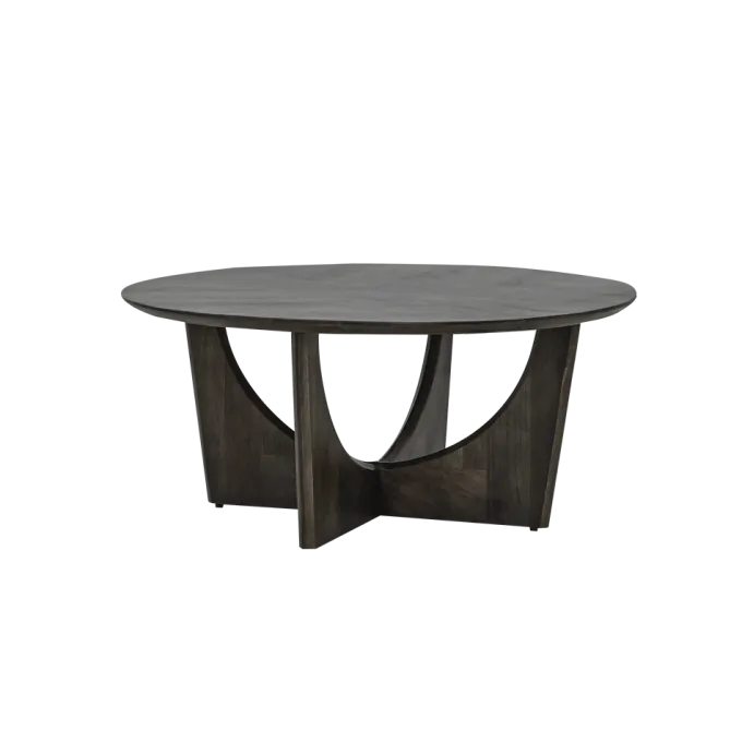 Tower Living Fermo Salontafel rond olijfbruin 90 cm