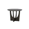 Tower Living Fermo Salontafel rond olijfbruin 60 cm