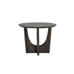 Tower Living Fermo Salontafel rond olijfbruin 60 cm
