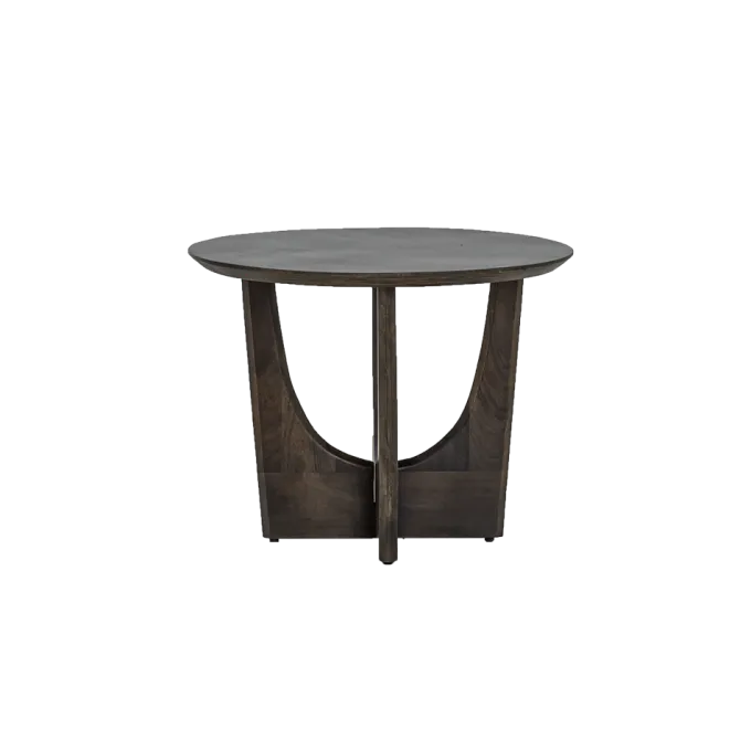 Tower Living Fermo Salontafel rond olijfbruin 60 cm