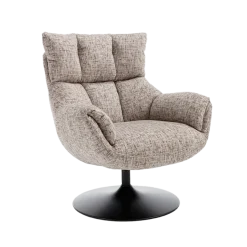 Tower Living Force Fauteuil - Imo 15 beige-brown (draaibaar)