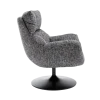 Tower Living Force Fauteuil - Imo 60 dark-grey (draaibaar)