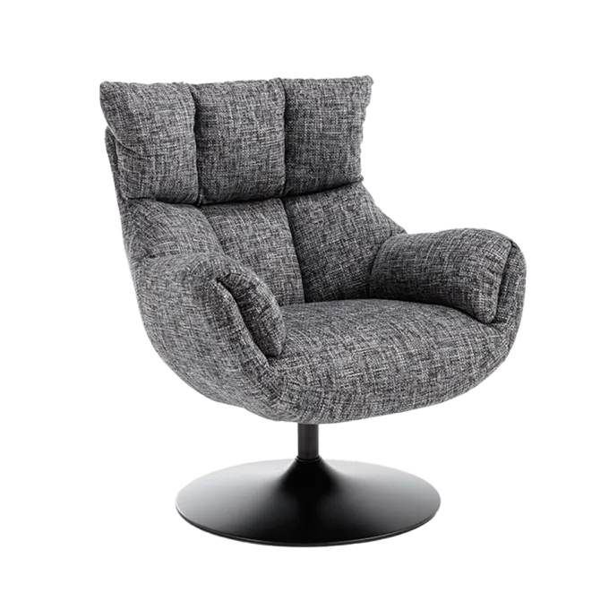 Tower Living Force Fauteuil - Imo 60 dark-grey (draaibaar)