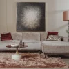 Tower Living Leeds 2 5-AL + Chaise R - Touch 04 Taupe
