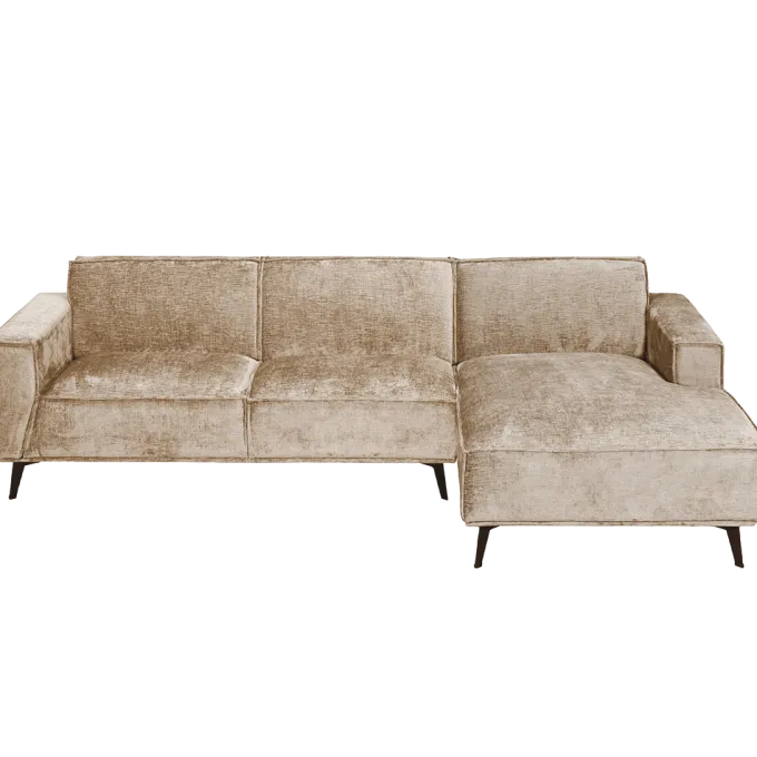Tower Living Leeds 2 5-AL + Chaise R - Touch 102 Beige