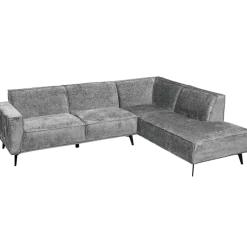 Tower Living Leeds 2 5-AL + Ottoman R - Touch 27 Light grey