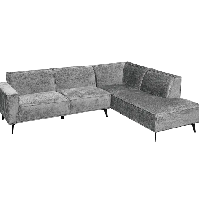Tower Living Leeds 2 5-AL + Ottoman R - Touch 27 Light grey