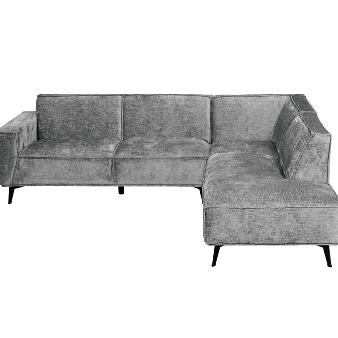 Tower Living Leeds 2 5-AL + Ottoman R - Touch 27 Light grey