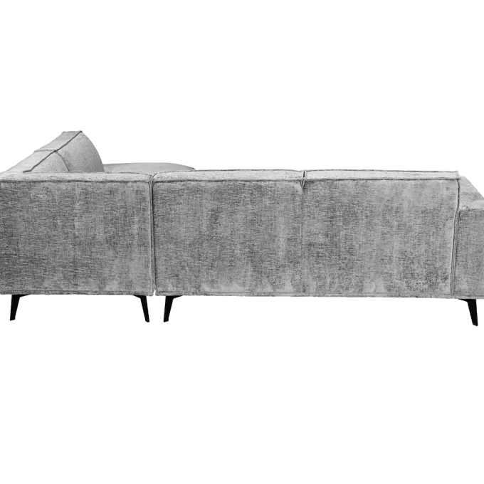 Tower Living Leeds 2 5-AL + Ottoman R - Touch 27 Light grey