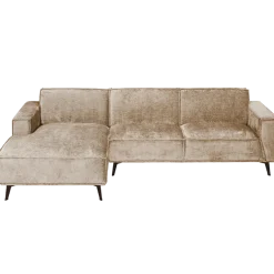 Tower Living Leeds 2 5-AR + Chaise L - Touch 102 Beige