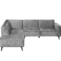 Tower Living Leeds 2 5-AR + Ottoman L - Touch 27 Light grey