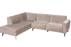 Tower Living Leeds 2 5-AR + Ottoman L - Touch 04 Taupe