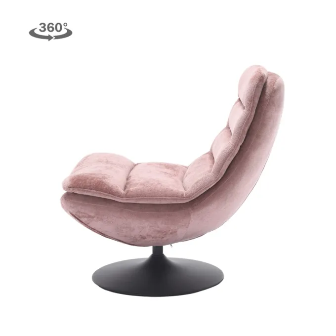 Tower Living Marano Fauteuil - Harmony 63 peachy pink (draaibaar)