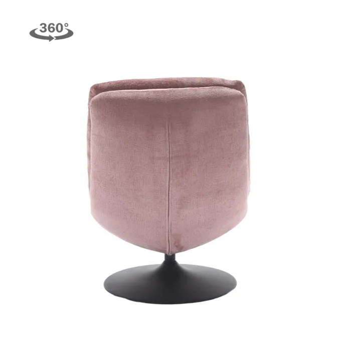 Tower Living Marano Fauteuil - Harmony 63 peachy pink (draaibaar)
