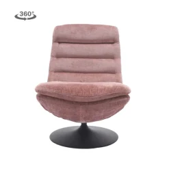 Tower Living Marano Fauteuil - Harmony 63 peachy pink (draaibaar)