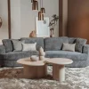 Tower Living Melzo Salontafel rond beige 90 cm