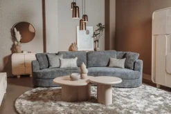 Tower Living Melzo Salontafel rond beige 90 cm