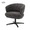 Tower Living Perca Lounge Armstoel - fabric TED 17 blue-grey