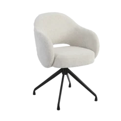 Tower Living Porto Armstoel - Toro 25 cream (draaibaar)