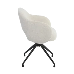 Tower Living Porto Armstoel - Toro 25 cream (draaibaar)