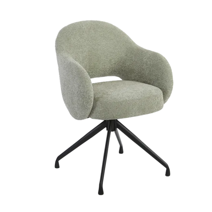 Tower Living Porto Armstoel - Toro 135 olive (draaibaar)