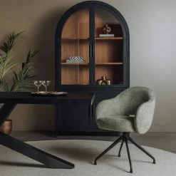 Tower Living Porto Armstoel - Toro 135 olive (draaibaar)